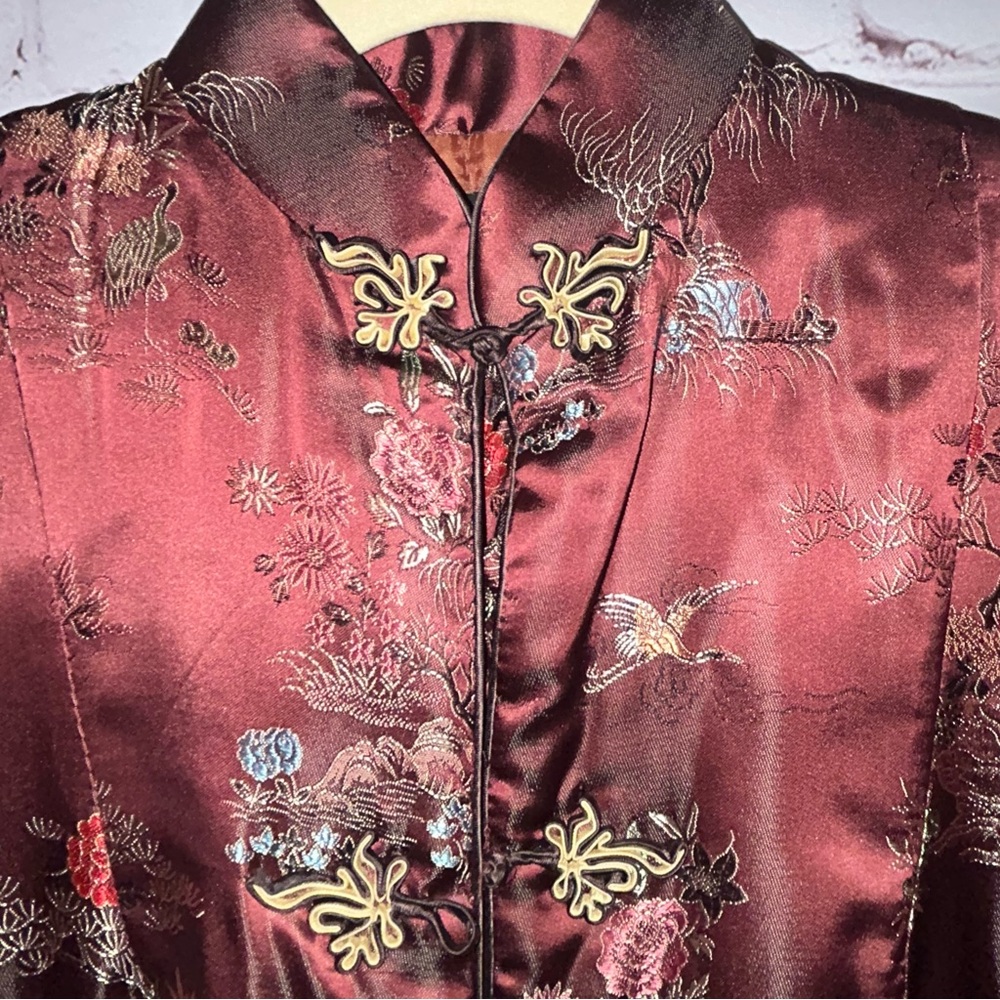Vintage‎ Pearl Hong Kong Asian jacket size S - Picture 3 of 9